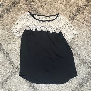 LC Lauren Conrad satin top